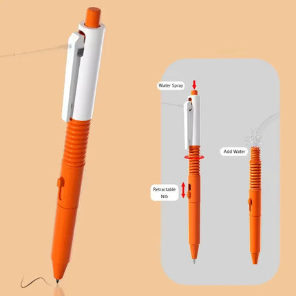 1/3/5Pcs  Prank Ballpoint Pen Novelty Spoof Water Spray Function Signature Pen Campus Prank Water Spray Writable Pen Toys Gift