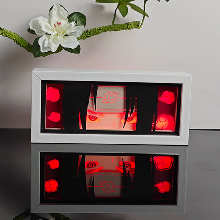 3D Anime Motion Night Light Anime Laser Lamp Box LED Light for Bedroom Desk Decor Manga Birthday Gift Table Lamps Lightbox