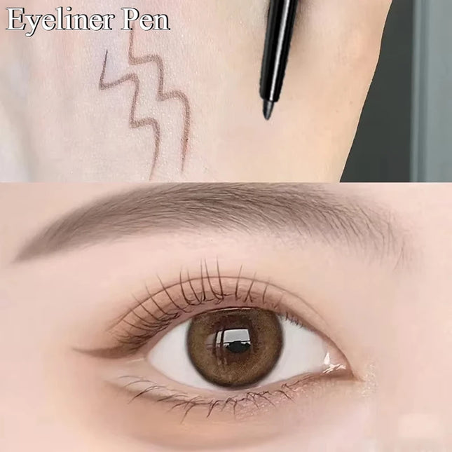 Merssitin Eyeliner Pen Waterproof and Non-smudge Durable Inner Eyeliner Pencil Lasting Gel Eyeliner Pen 6 Colors Option