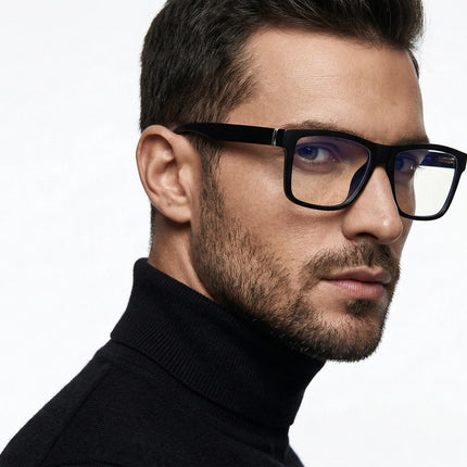 JMISUS Square Progressive Multifocal Glasses for Men Photochromic Lenses for Near and Far Vision Prescription Sunglasses Outdoor