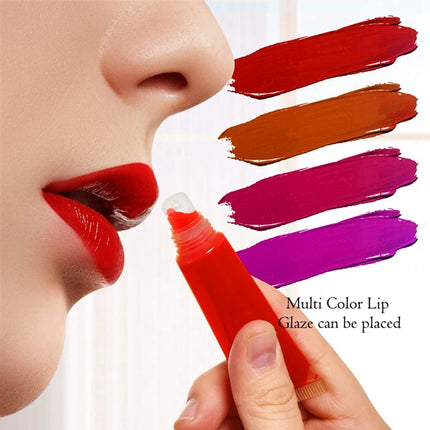 50pcs 10ml Empty Lip Gloss Tubes Clear Soft Lip Gloss Container Refillable Lipgloss Tubes for DIY Cosmetic Makeup Plastic Bottle