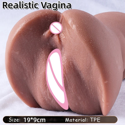 Realistic Vagina Sex Toy for Men Artificial Vagina Pocket Pussy Real Vagina Sex toy Silicone Adult Product Male Masturbators Cup
