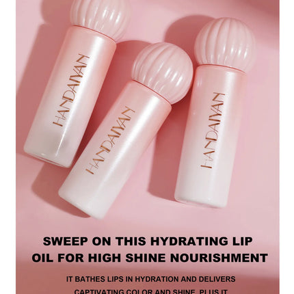 HANDAIYAN Moisture Lip Gloss Long Lasting Waterproof Lipstick Non Stick Cup Korean Cosmetics Makeup For Women Beauty Gifts