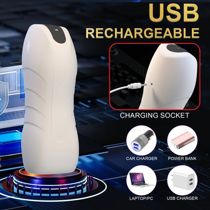 Automatic Male Masturbator Cup 10 Speed 5 Vacuum Sucking Vagina Blowjob Penis Train Massager Sex Machine Adult Sex Toys For Men
