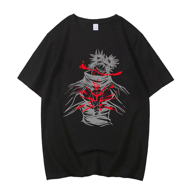 Japan Anime Choso Cool Graphic T-shirt Women Men Casual Manga Tshirts Vintage T Shirt Harajuku Male Tops