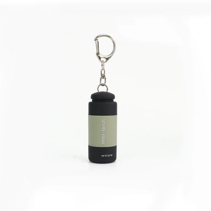 Micro LED Strong Light Pocket Keychain Flashlight USB Rechargeable Waterproof Outdoor Hiking Camping Mini Flashlight Pendant