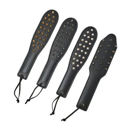 New 1Pc Queen Training Adult Games Sex Toys Husband Whip Toys Leather Rivet Clap Hand Flirting Spanking Alternatives