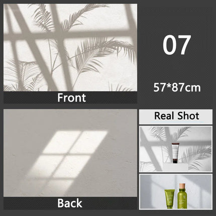 3D Double Sided Photography Backdrops 57*87cm Photos Background Props Product Food Photo Decoration Accessories Wallpaper