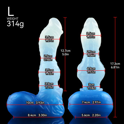 NNSX Size S M L XL Dog Knot Dildo Jelly Dildos Vagina Stimulate Masturbator Penis BDSM Anal Plug Adult sex toy for Women Men Gay