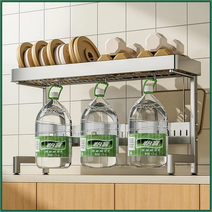 Adjustable Over Sink Dish Drainer Stainless Steel Kitchen Tableware Organizer Rack