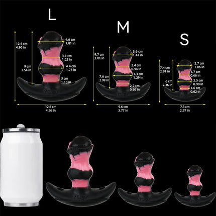 YOCY Mouth Gag Horse Dildo 10 Modes Bullet Vibrator Adjustable Leather Strap Sex Toy For Couple Game Bondage