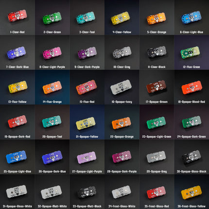 New Life Tracker for Fantasy & Sci-Fi Model Building Kits: 41x20x9mm LIfe Tracker