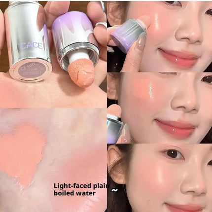 NEW Soft Color Translucent Liquid Blush Moisturizing Clear and Clear Pink White Lift Natural Matte Blush for Girls Makeup