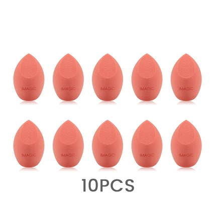 IMAGIC Makeup Sponge 10 Pcs Wet And Dry Puff Professional Soft Makeup Puff Sponge Ultra-High Quality Bigger Combination Packages