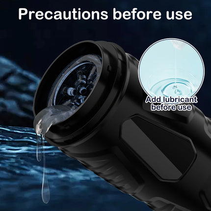 Telescopic Rotating Male Masturbator 7 Thrusting Rotation Modes Automatic Mastubator Cup for Men Blowjob Sex Toys Penis Pump