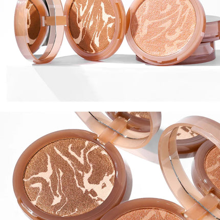 Truth'Key Mousse Bronzer,Matte Cement Brown Nose Shadow Facial Contouring Monochrome Natural Color Rendering 3D Makeup