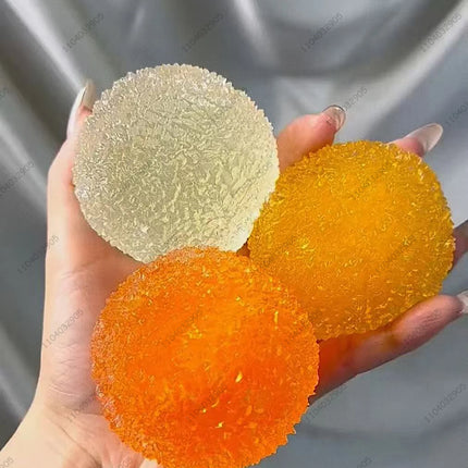 Slushy Bayberry Stress Ball Squishy Toy Shapeable Non-rebound Fidget Toys ASMR Slushy Squeeze Ball Anti Stress for Adults & kids