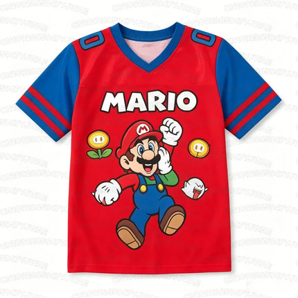 Summer Cute Men's Women's Short Sleeve T-shirt Yoshi Football Jersey Fashion T-shirt Cosplay Jersey Fan Gift Tops