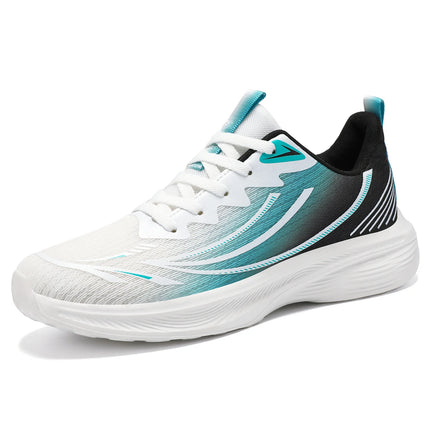 Men's Running Shoes Breathable Mesh Comfortable Sports Sneakers Soft Bottom Non-Slip Lightweight Footwear for Running