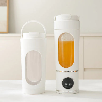 2026 New Upgrade New Household Charging MINI Portable Juice Maker Blender 700ML Large Capacity Digital Display Juice Cup 12-Blad