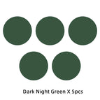 5pcs darknight green