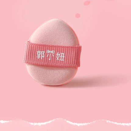 GUOXIAONIU 5 Shapes Powder Foundation Puff Mini Sponge Blending Applicator Details Makeup Puff Tools Wet Dry Dual Use