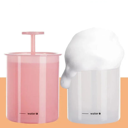 Portable Foaming Clean Tool Simple Face Cleanser Shower Bath Shampoo Foam Maker Bubble Foamer Device Cleansing Cream Reusable