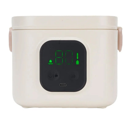 Wireless Electric Lunch Box 30W 304 Stainless Steel USB Fast Heating Insulated Food Box Portable Lunch Warmer For Home Office