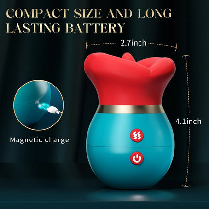 Powerful Swing Sucking Vibrator for Women Tongue Licking Clitoris Sucker Female Oral Nipple Stimulator Sex Toys for Adults Goods