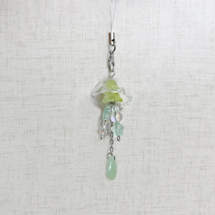 Handmade jellyfish mobile phone charm y2k original  keychain