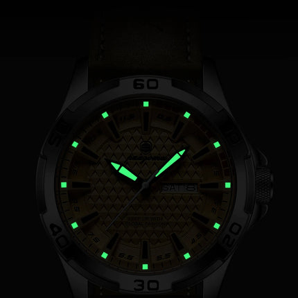 PAAZOMU Men's Luxury Brand Watch Waterproof Luminous Date Week Quartz Wristwatch for Men Stainless Steel Fashion Sports Watches