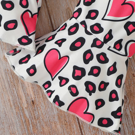 Baby's 2pcs Long Sleeve Printing Letter Casual Summer Outfit Girl's Clothes For Daily