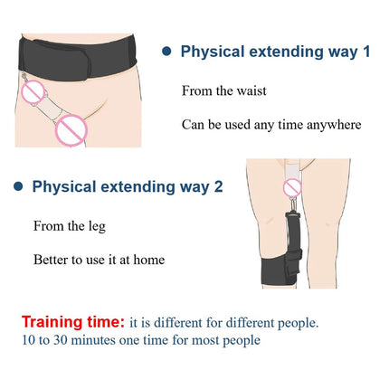 Male Penis Extender Vacuum Cup Set Glans Extension Penise Master Pump Sleeve Belt For Men Stretcher Enhancement Adult Product