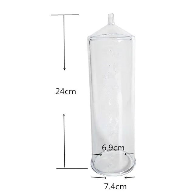 Accessories Cylinder Flask Part for Penis Pump Replacement for Dick Extender Enhancer Vacuum Pumps Sex Toys Men