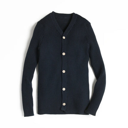 Knitted Cardigan for Kid Sweater Spring Autumn Children Clothes Unisex Boys Girls Single-Breasted Knit Sweaters Knitting Clothes