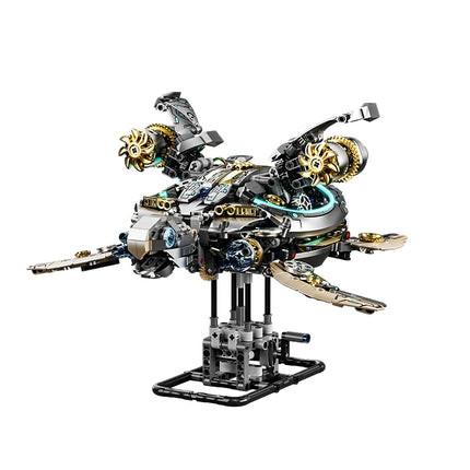 13097 Mechanical Turtle Building Blocks DIY MOC Model Desktop Decor Adult Collectible Gift Birthday Holiday 1277PCS