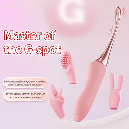 Female sex toy vibrator rabbit nipple vibrator USB rechargeable waterproof G-spot Clitoral stimulation vibrator Sex shops