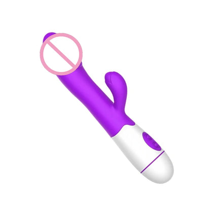 Powerful Rabbit G Spot Vibrator Female Dildo Clitoris Stimulator Penetration Vagina Massage Masturbator Adult Sex Toys for Women