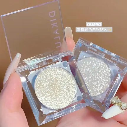 New Space Cowboy Cosmic Highlighter Eyes Glitter Monochrome Eyeshadow Pallete Shimmer Satin Makeup Pallete Shadow Hightlight Kit