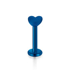 Heart Blue / 1.2x10mm