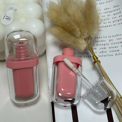 10/30/50pcs Empty 3ml Cute Multi-color Oval Ice Cream Lip Gloss Tubes Empty Liquid Lipstick/Lip Oil Bottle Cosmetic Container