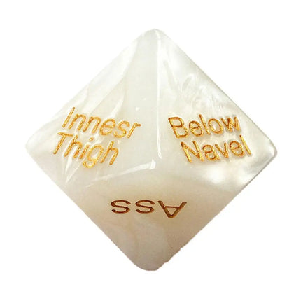 2/4pcs SM Sex Pose Dice Acrylic Pearl Dice For Women Men Couple Sex Dice Lovers Adult Games Foreplay Flirting Toy