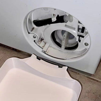 Washing Machine Drainage Funnel - A Drip Tray for Cleaning the Lint Filter, Preventing Water Leakage in the Laundry Room