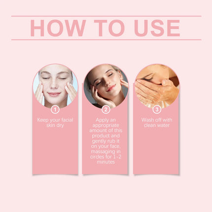 Hanchobit Strawberry Makeup Remover Balm Sunscreen Removal Moisturizing Skin Cleansing Oil Control Smooth Korean Cleansing Balm