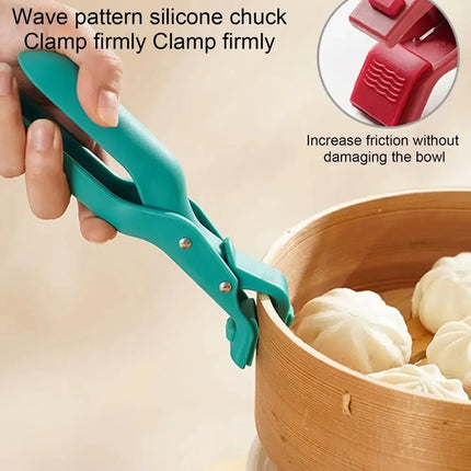 1/2 Kitchen Anti-Scald Bowl Grabber, Household Multifunctional Anti-Slip High-Temperature Resistant Plate Picker