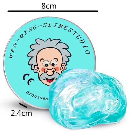 Reusable Putty Liquid Crystal Bouncy Slime Toy Set Kid Safe Mud Stress Relief Toys Color Clay  Handmade DIY Handgum Playdough