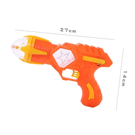 New Children's Shining Toy Gun  Cool Lighting Electric Rotary Projection Dynamic Music Kids Indoor Outdoor Products Holiday Gift