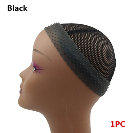 1PC Silicone Seamless Non Slip Wig Hair Band with Stretchy Silicone Wig Cap for Wig and Sport Yoga