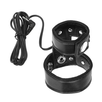 Electro Shock Penis Ring,E-stim Cock Cage,Penis Stimulation Cock Ring,Penis Extender Enlargement Ring,Sex Tool For Men Adult Toy