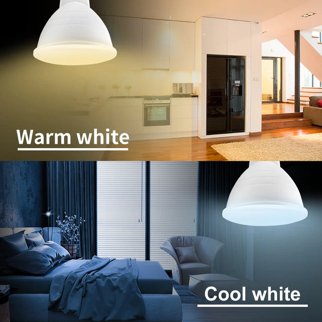 E27/E26 LED Bulb E14 Ceiling Lamp GU10 Spotlight MR16 LED Chandelier Bulbs GU5.3 220V For Home Living Room Bedroom Soft Lighting